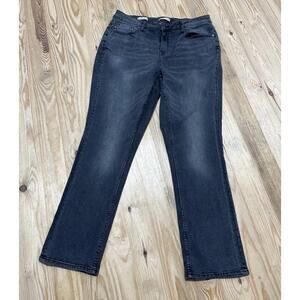 Vigoss Marley Straight mid rise denim Jean women’s size 16 33x28